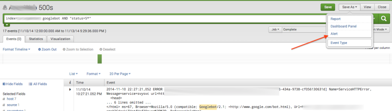 7、實(shí)時(shí)監控500頁(yè)面